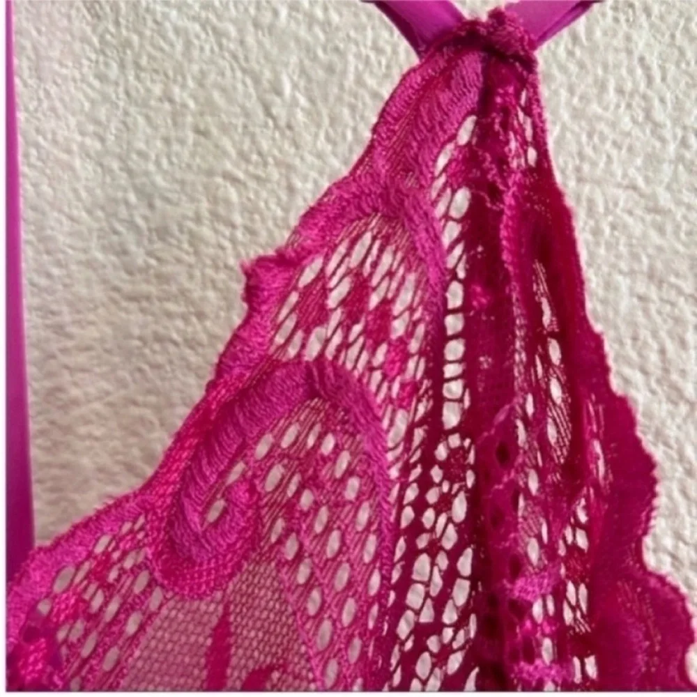 NBD Helen Satin Slip Lace Back Maxi Dress NWT - Picture 7 of 9